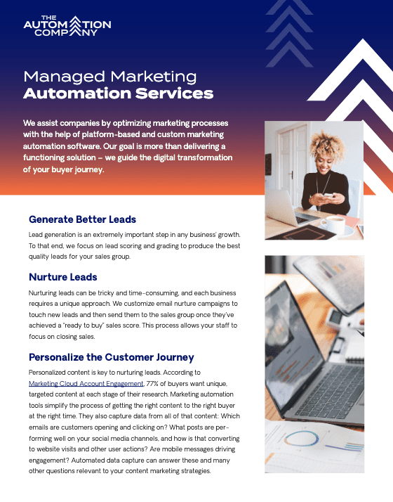 Benefits of Managed Marketing Automation Snippet
