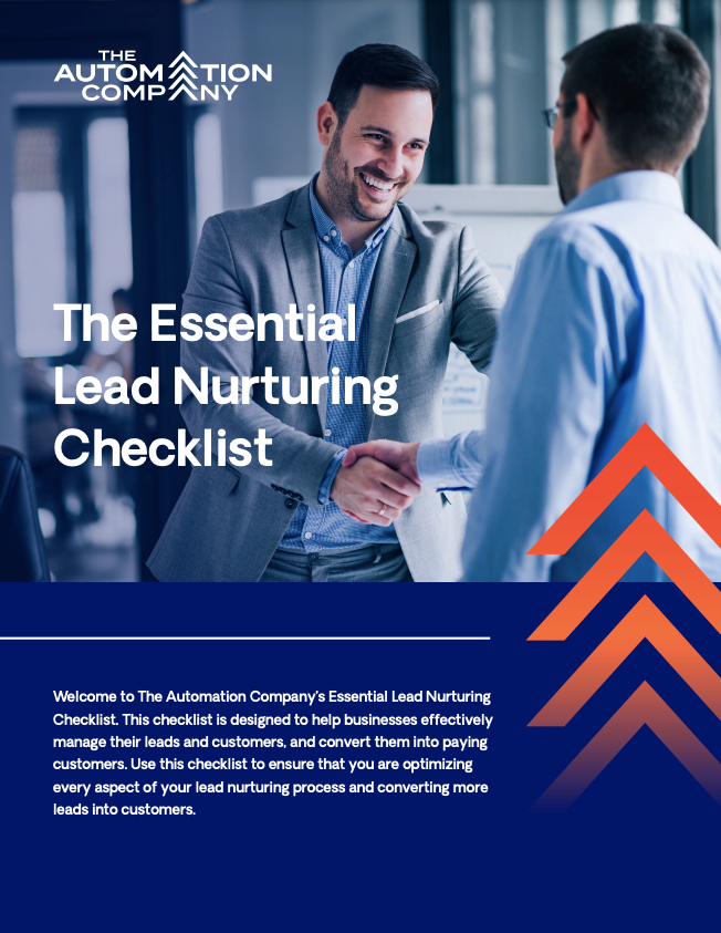 Essentials Lead nurturing checklist